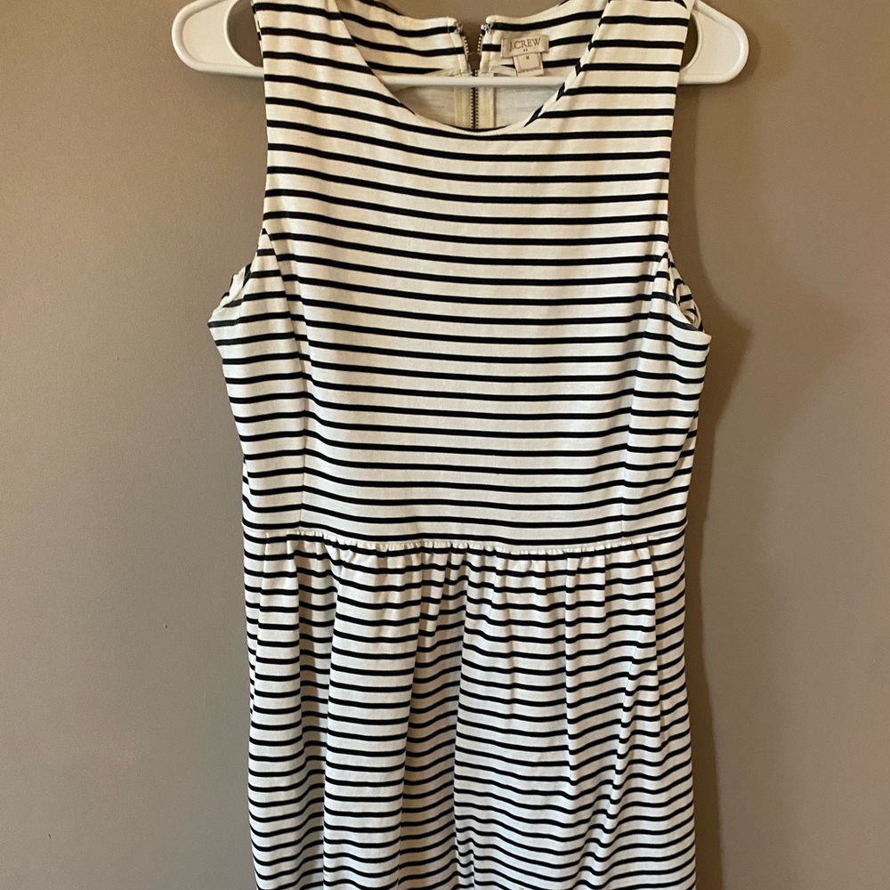 J. Crew striped dress